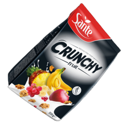 Crunchy owocowe 350g Sante